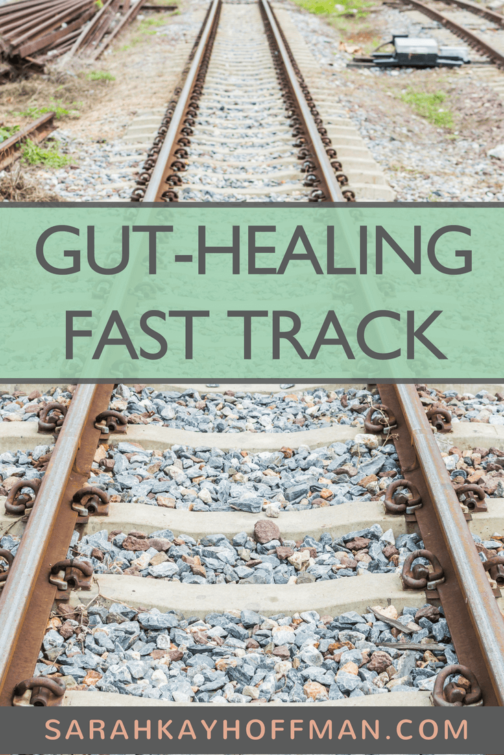 Gut-Healing Fast Track www.sarahkayhoffman.com #guthealth #ibs #healthyliving