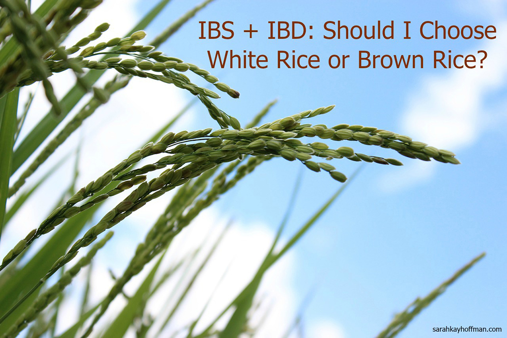 White Rice vs. Brown Rice IBS IBD sarahkayhoffman.com