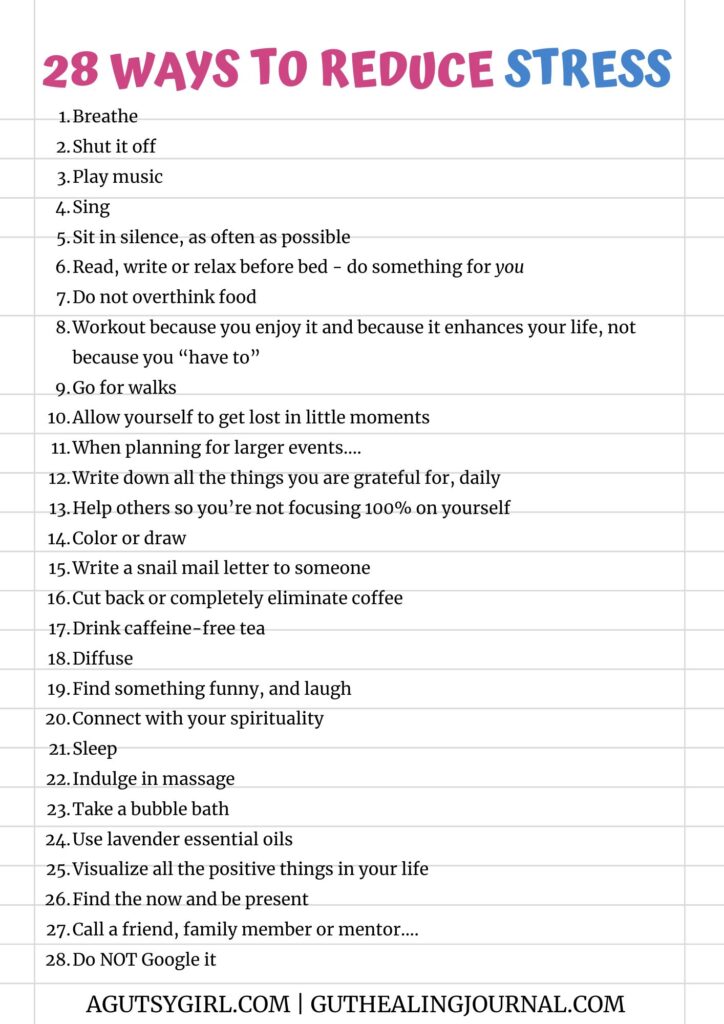 28 ways to reduce stress agutsygirl.com