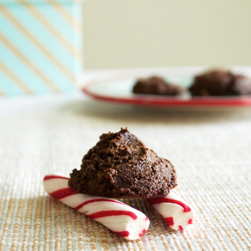 Paleo Chocolate Drop Cookies holiday cookie agutsygirl.com