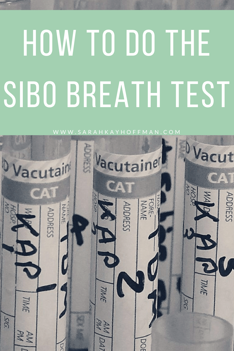 How to Do the SIBO Breath Test www.sarahkayhoffman.com