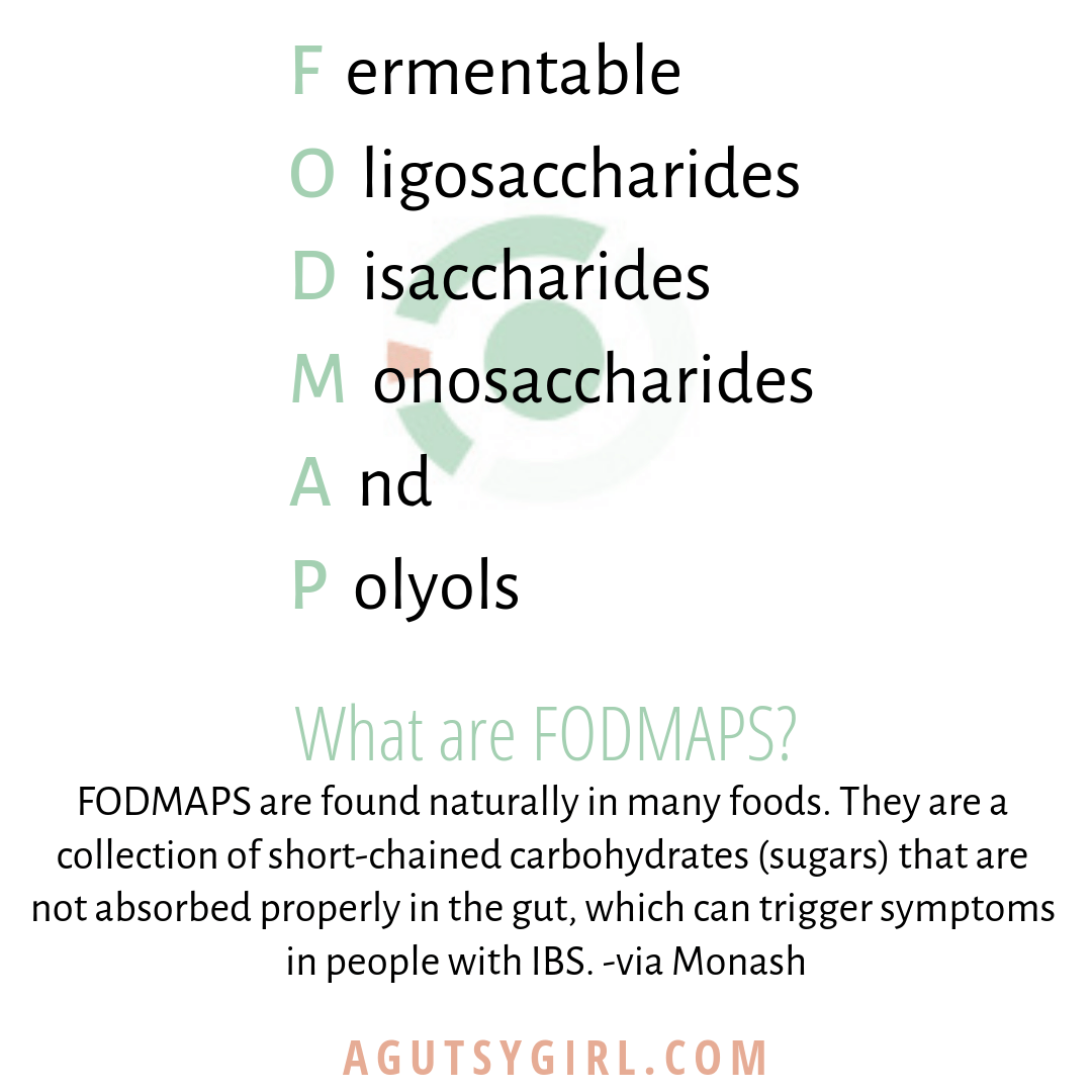 What are FODMAPs agutsygirl.com #fodmap #lowfodmap #sibo #guthealth