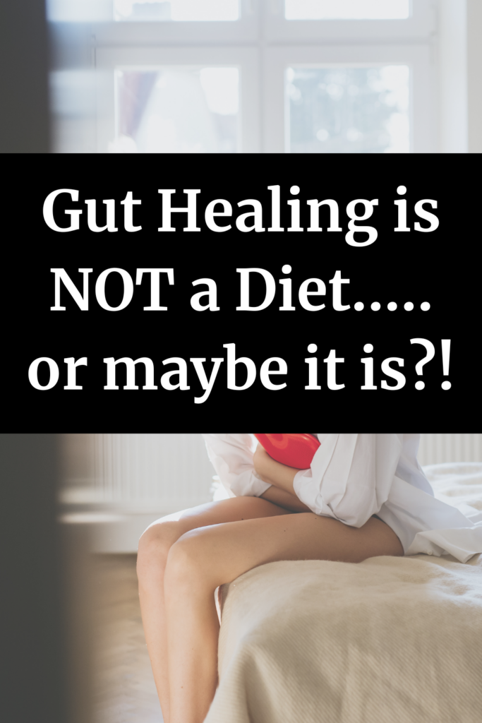 Gut healing is not a diet or maybe it is agutsygirl.com