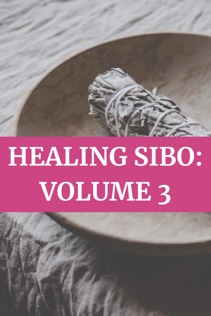 Healing SIBO volume 3 agutsygirl.com