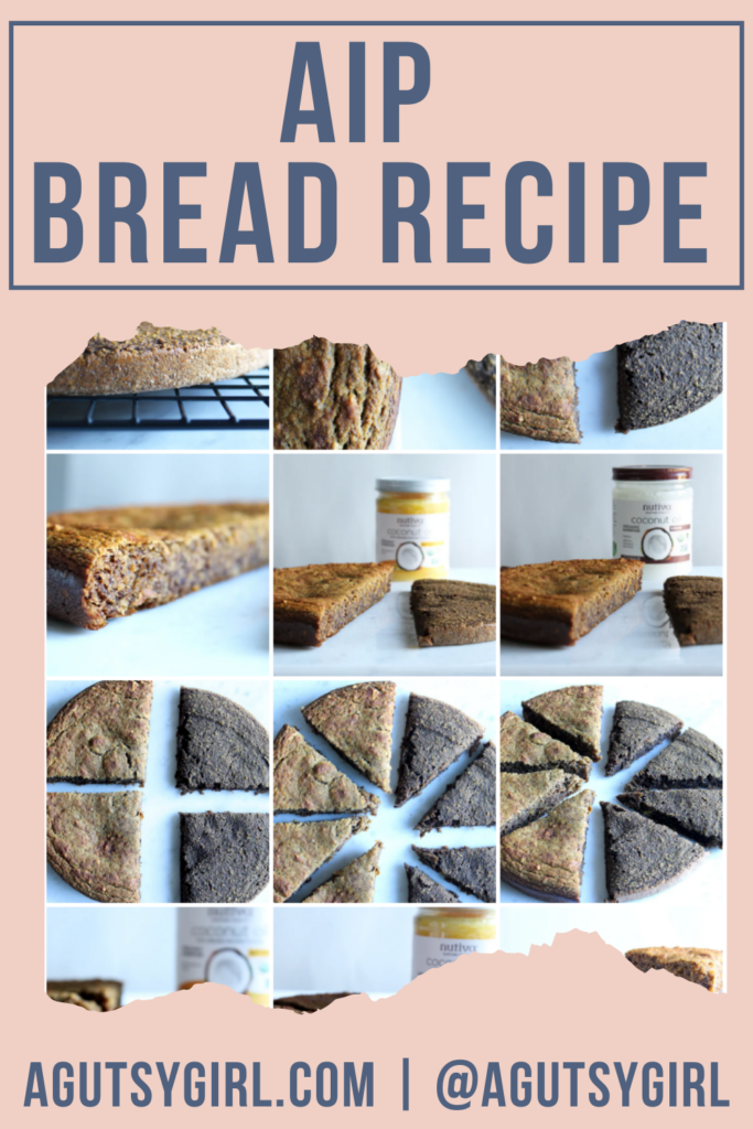AIP Bread Recipe agutsygirl.com #aipbread #grainfree