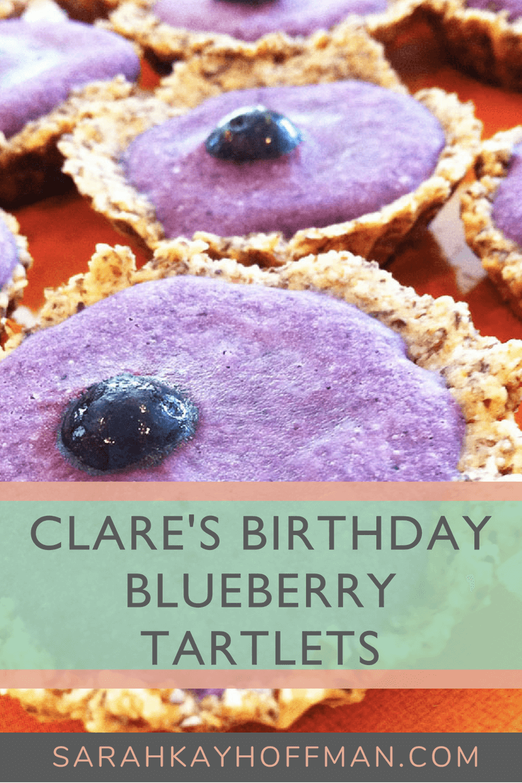 Claire's Birthday Blueberry Tartlets agutsygirl.com #paleorecipes #paleodessert #glutenfree