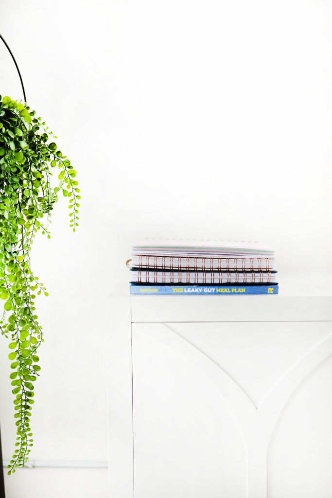 stack of books and journals