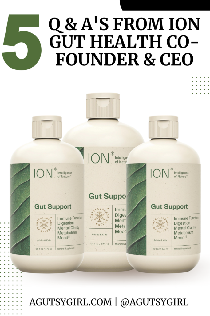 ION Gut Support agutsygirl.com #ion #ionbiome Zach Bush