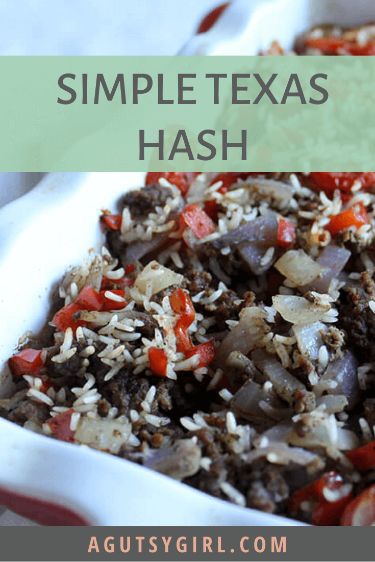 Simple Texas Hash agutsygirl.com #glutenfree #healthymeals