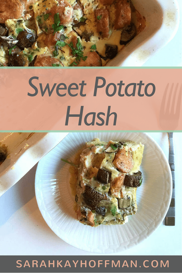 Sweet Potato Hash agutsygirl.com #sweetpotato #casserole #healthyliving #Paleo