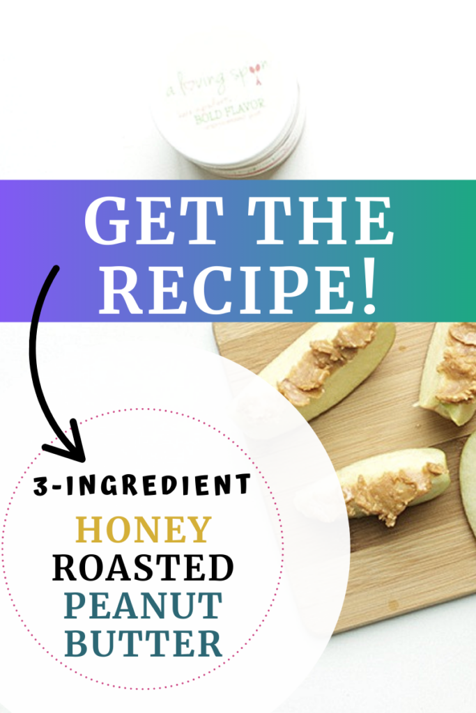 Honey Roasted Peanut Butter recipe agutsygirl.com