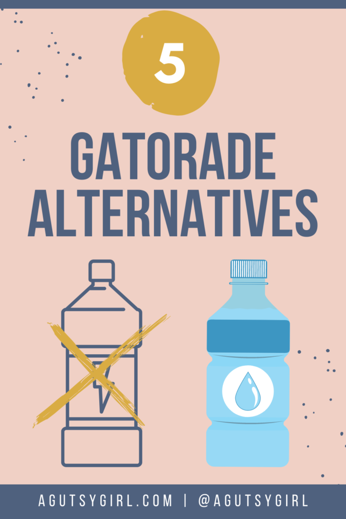 5 Gatorade Alternatives agutsygirl.com #hydration #coconutwater #water