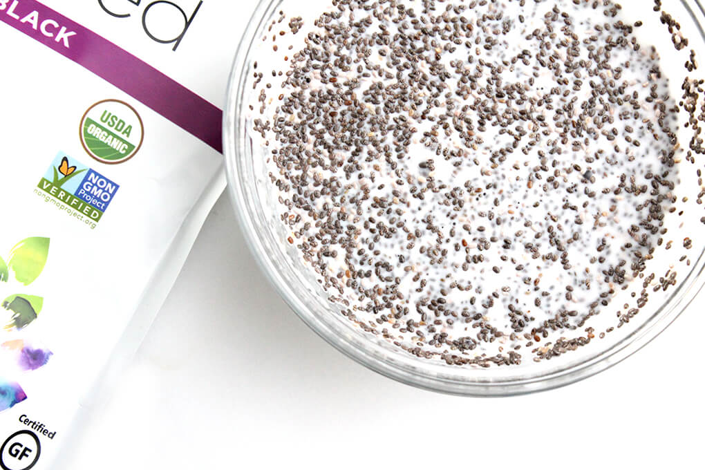 How to make simple chia seed pudding agutsygirl.com 