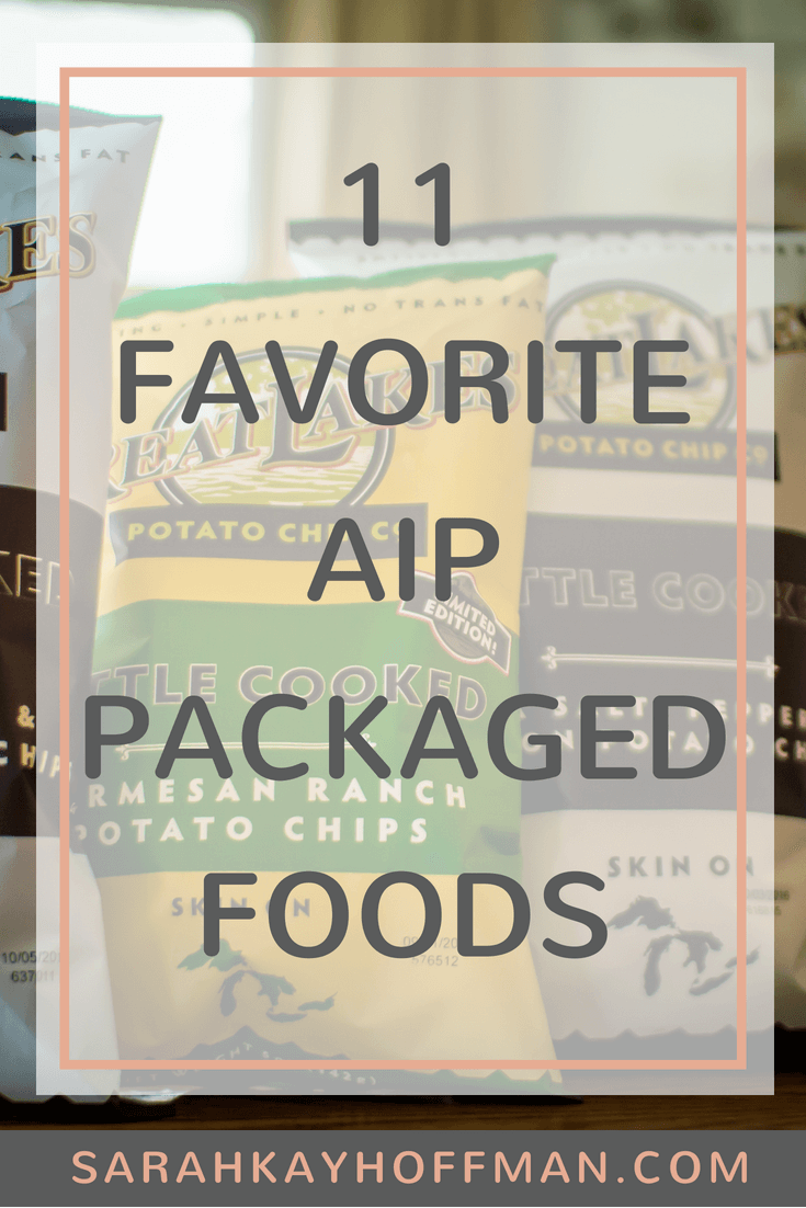 11 Favorite AIP Packaged Foods www.sarahkayhoffman.com