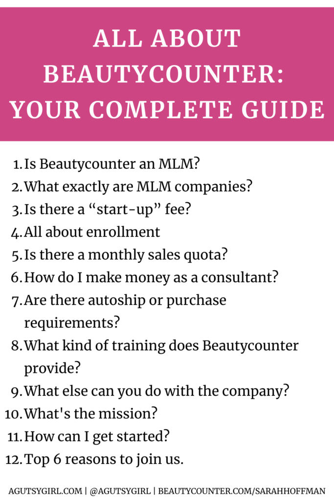 Is Beautycounter an MLM (Updated 2023, Scam or Real) agutsygirl.com #mlm #beautycounter
