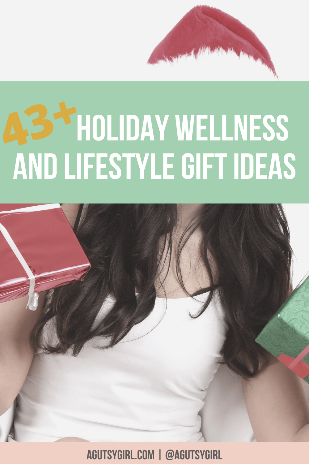 43 Holiday Wellness and Lifestyle Gift Ideas agutsygirl.com #guthealth #holidaygifts #holidaygiftideasforwomen #wellnessgifts