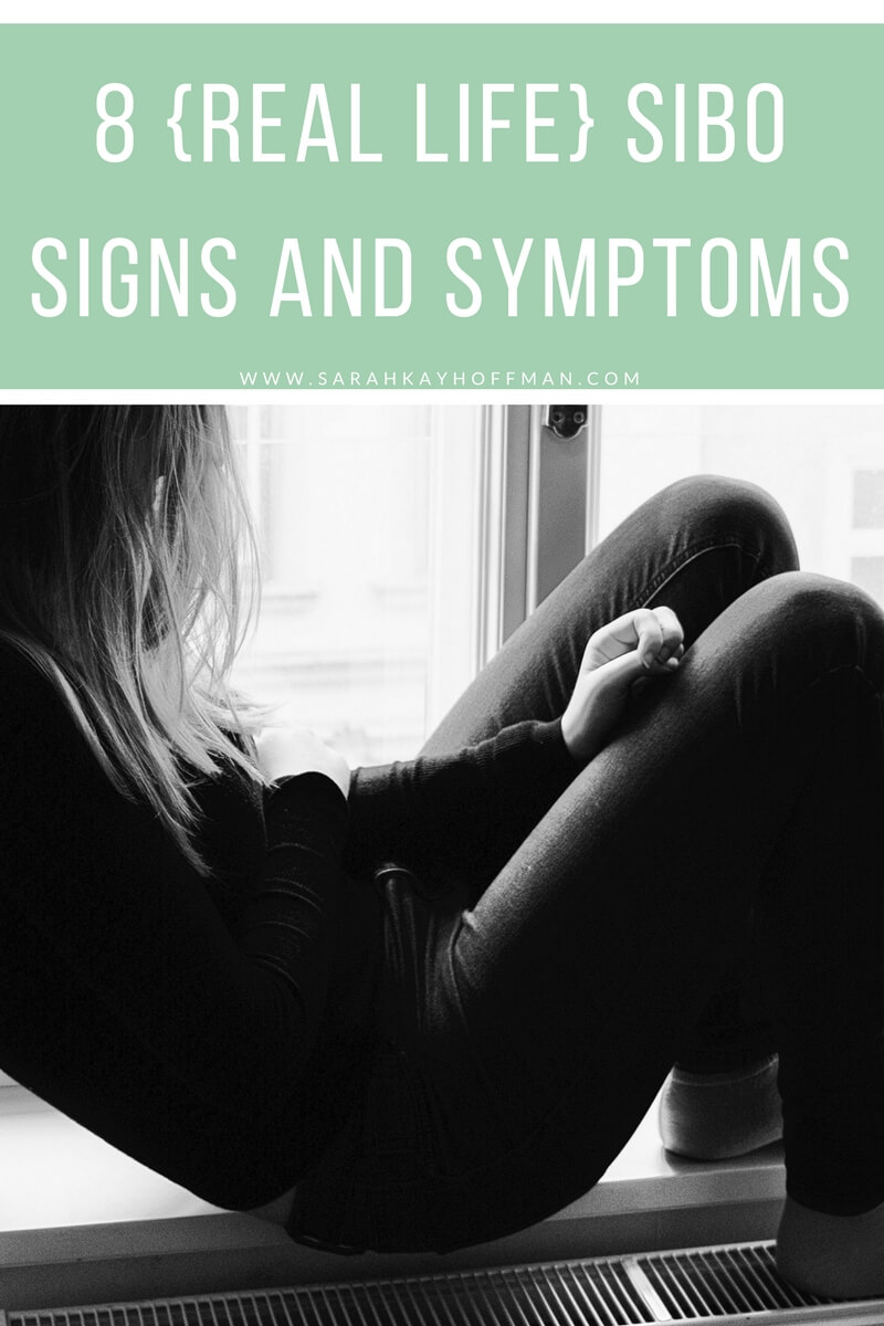 8 SIBO Signs and Symptoms www.sarahkayhoffman.com