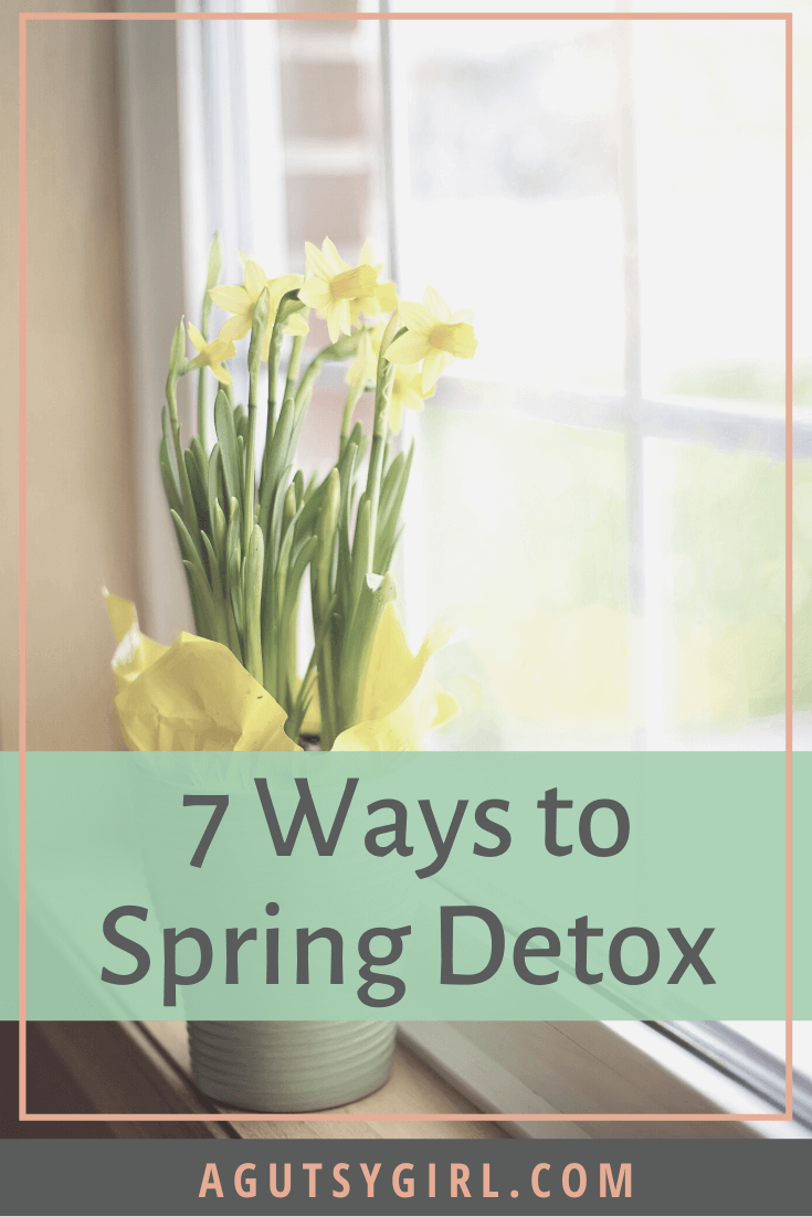 7 Ways to Spring Detox agutsygirl.com #detox #healthyliving #guthealth cut sugar