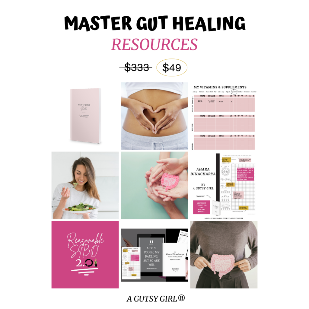 Master Gut Healing Resources agutsygirl.com (Instagram Post)