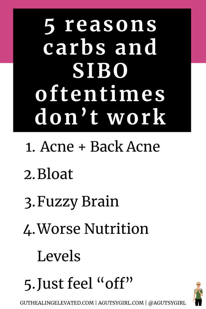 Carbs and SIBO - 5 reasons they may not work agutsygirl.com