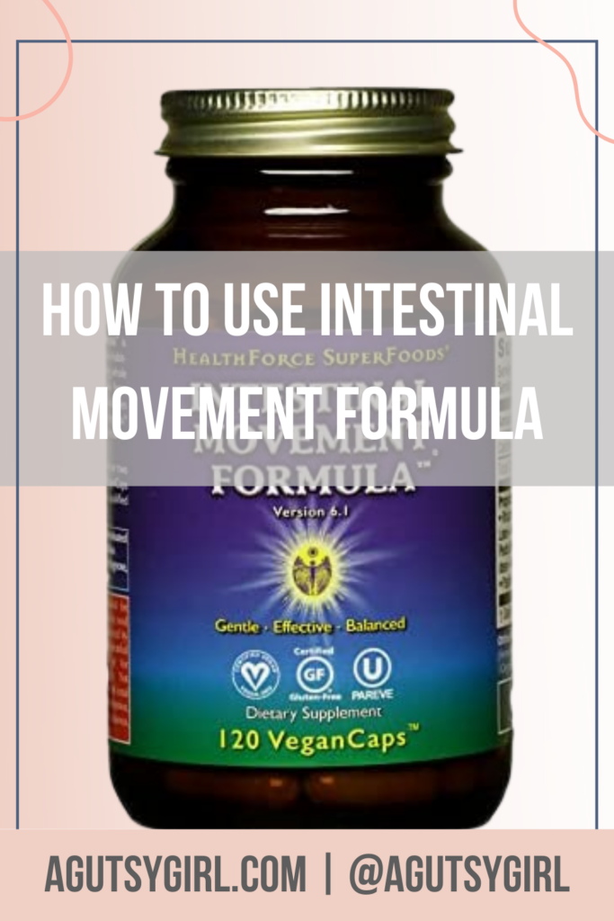 Intestinal Movement Formula agutsygirl.com #intestine #laxatives