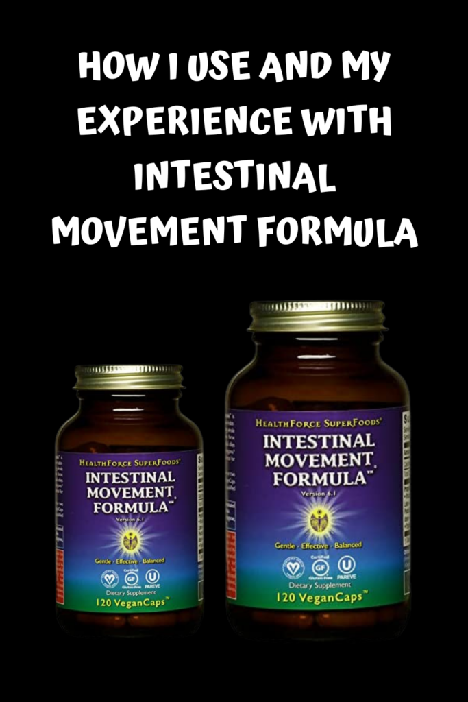 Intestinal Movement Formula agutsygirl.com