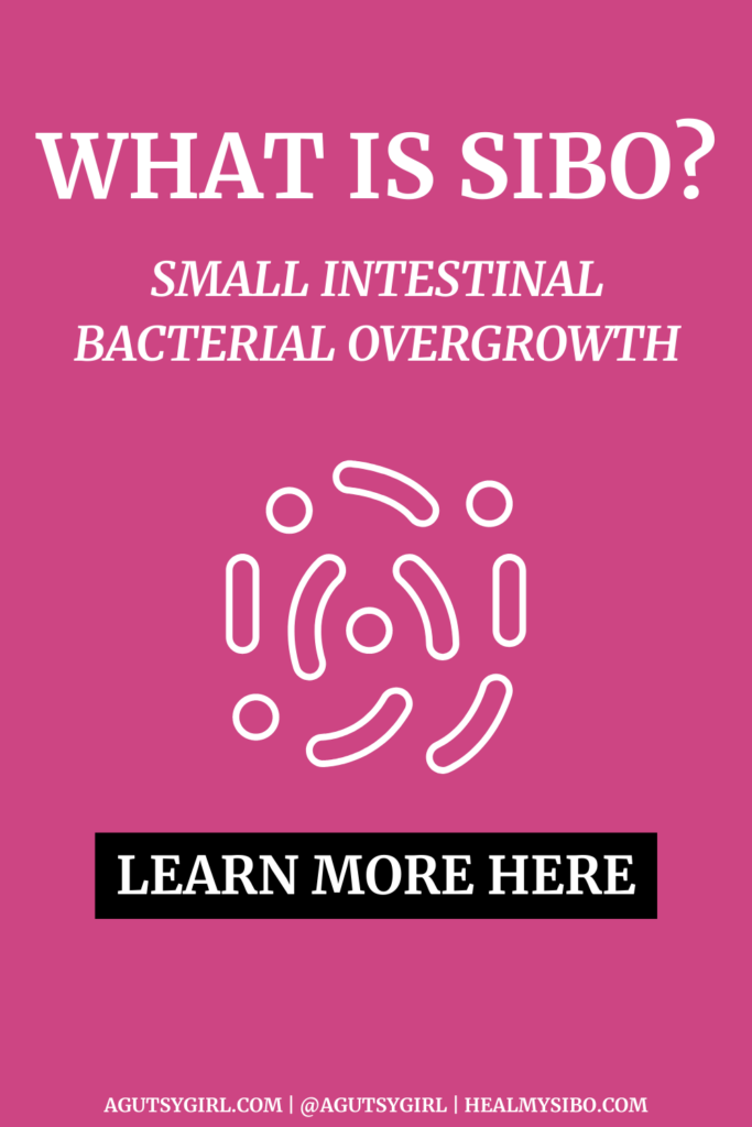 Do Probiotics Help SIBO What is SIBO agutsygirl.com #sibo #probiotic