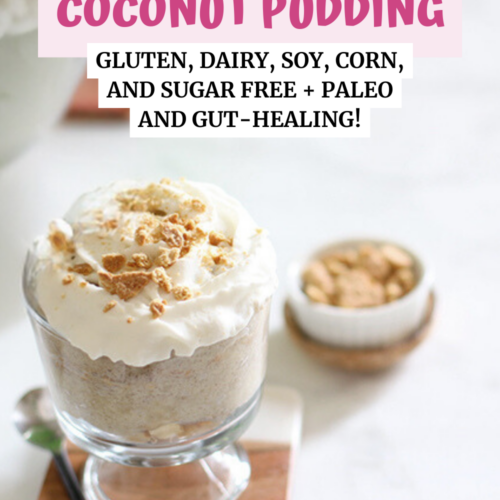 How to Make coconut Pudding with A Gutsy Girl gluten and dairy free agutsygirl.com