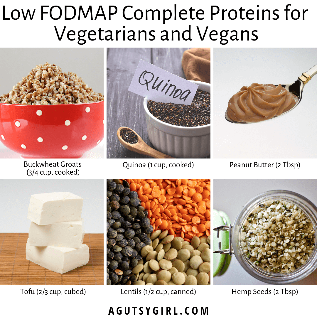 6 Low FODMAP Complete Proteins for Vegetarians and Vegans agutsygirl.com quinoa #vegetarian #vegan #sibo #guthealth #lowfodmap