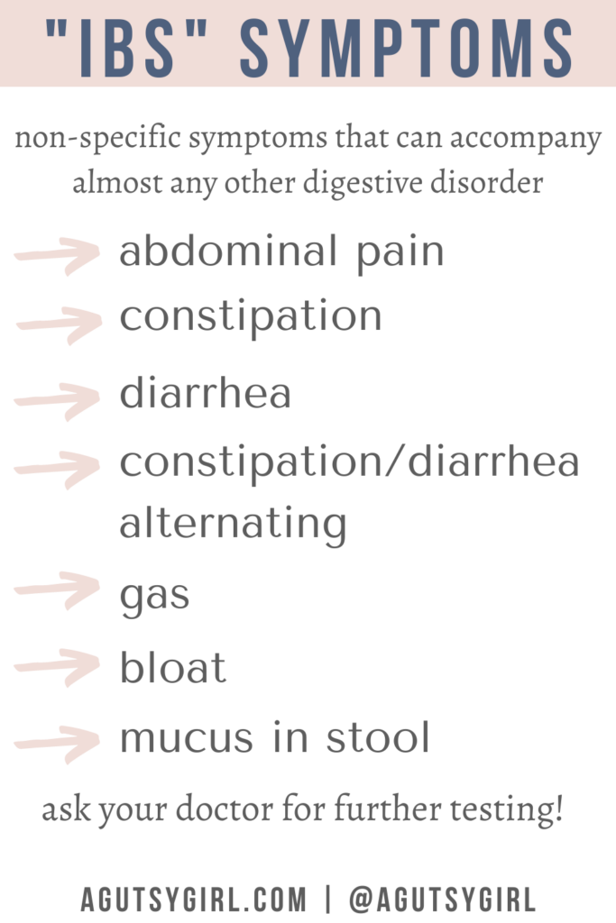 Complete List Of Common Digestive Conditions A Gutsy Girl®