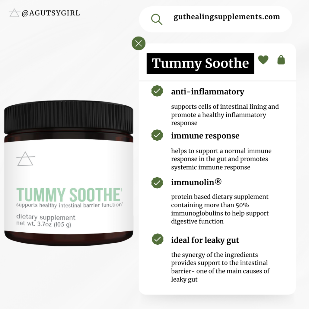 Tummy Soothe guthealingsupplements.com #supplements