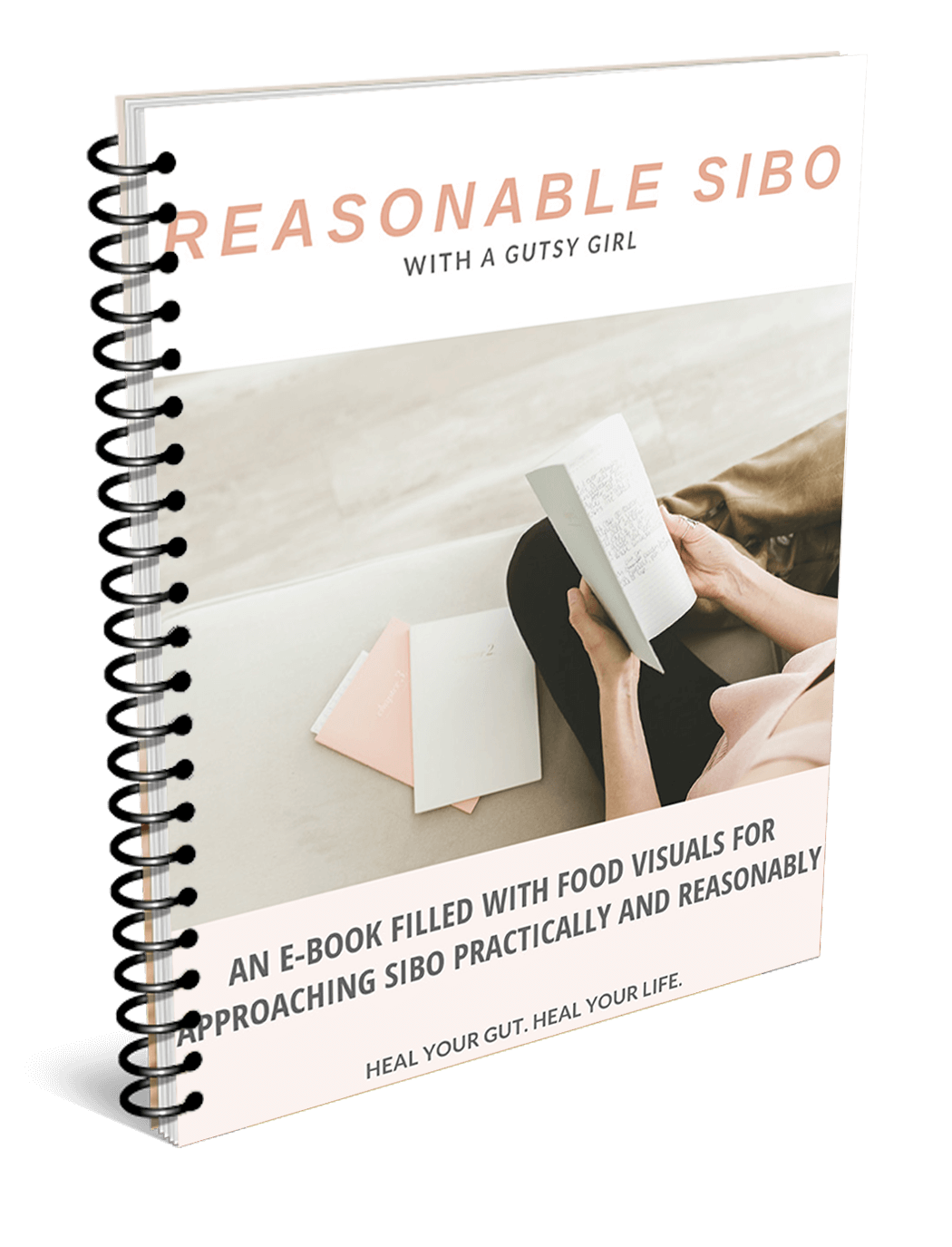 Reasonable SIBO ebook from A Gutsy Girl agutsygirl.com #sibo #guthealth #ebook #guthealing