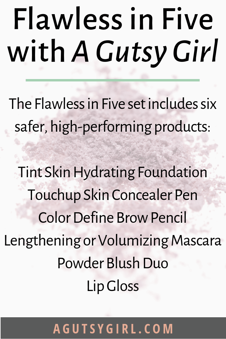 Flawless in Five skincare routine agutsygirl.com #beautycounter #skincare #guthealing