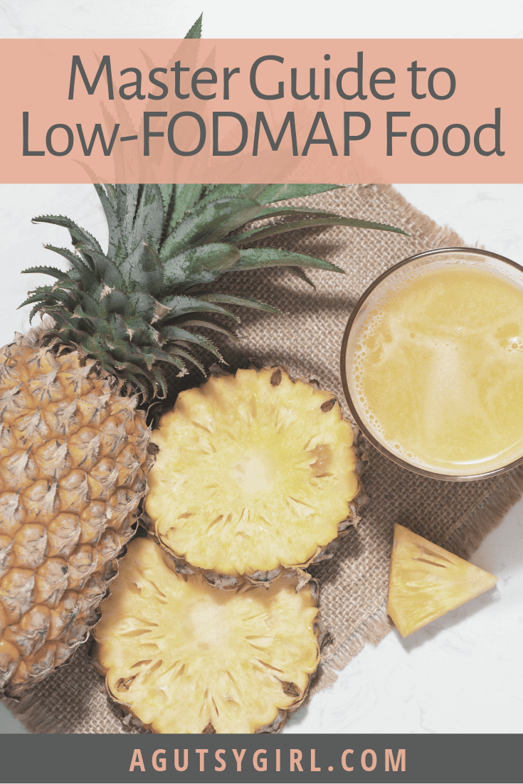 Low-FODMAP Food A Gutsy Girl agutsygirl.com SIBO IBS #lowfodmap #lowfodmapdiet #sibo #ibs Master Guide