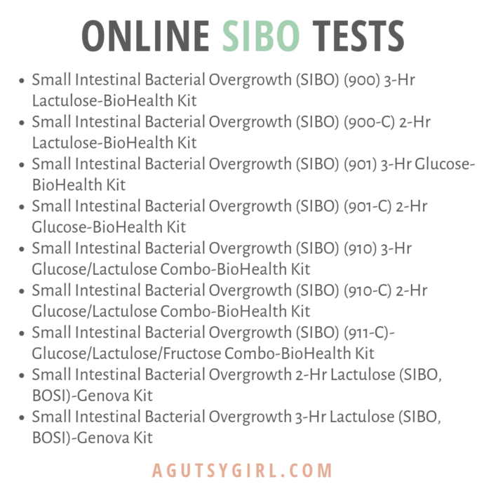 Buyers Guide To Sibo Tests A Gutsy Girl® 3668