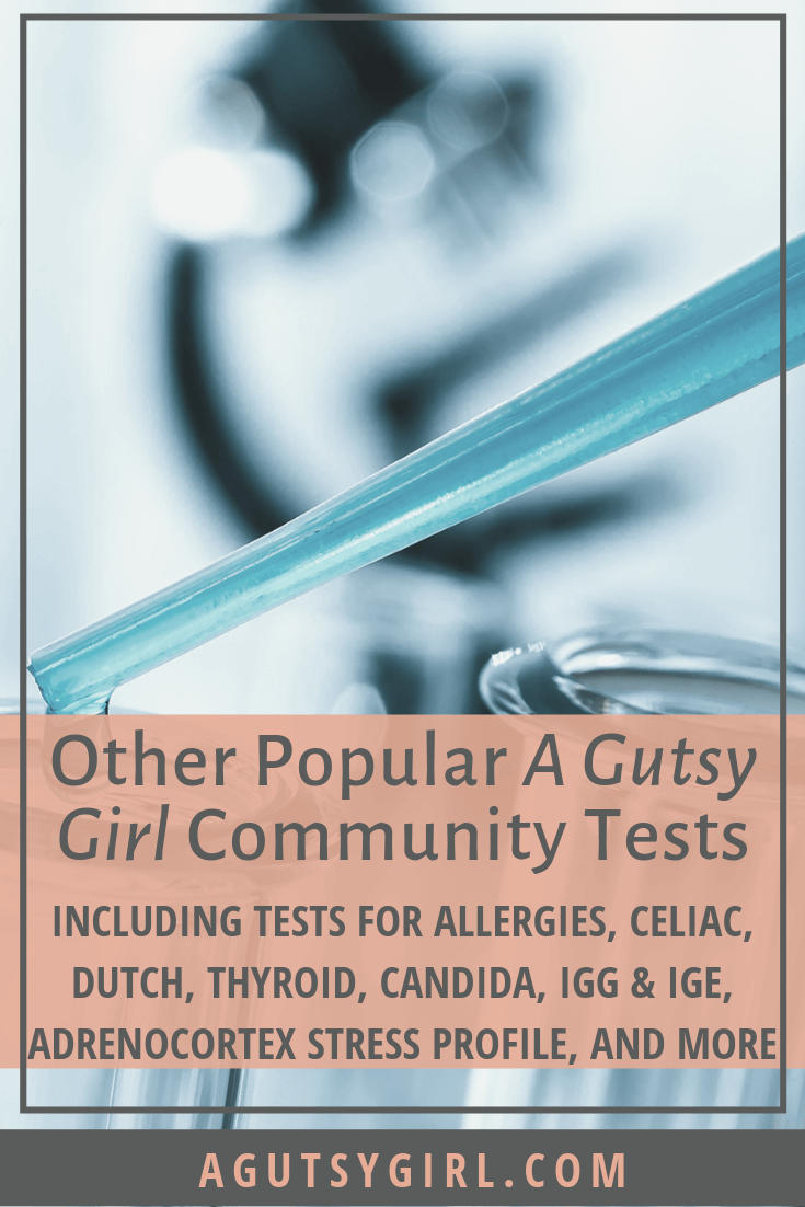 Testing for allergies, Celiac, Thyroid, IBS via agutsygirl.com #SIBO #Celiac #guthealth