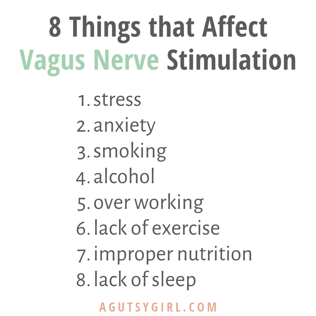 What is the Vagus Nerve agutsygirl.com #vagusnerve #gutbrainaxis #guthealth #healthyliving 8 things that affect