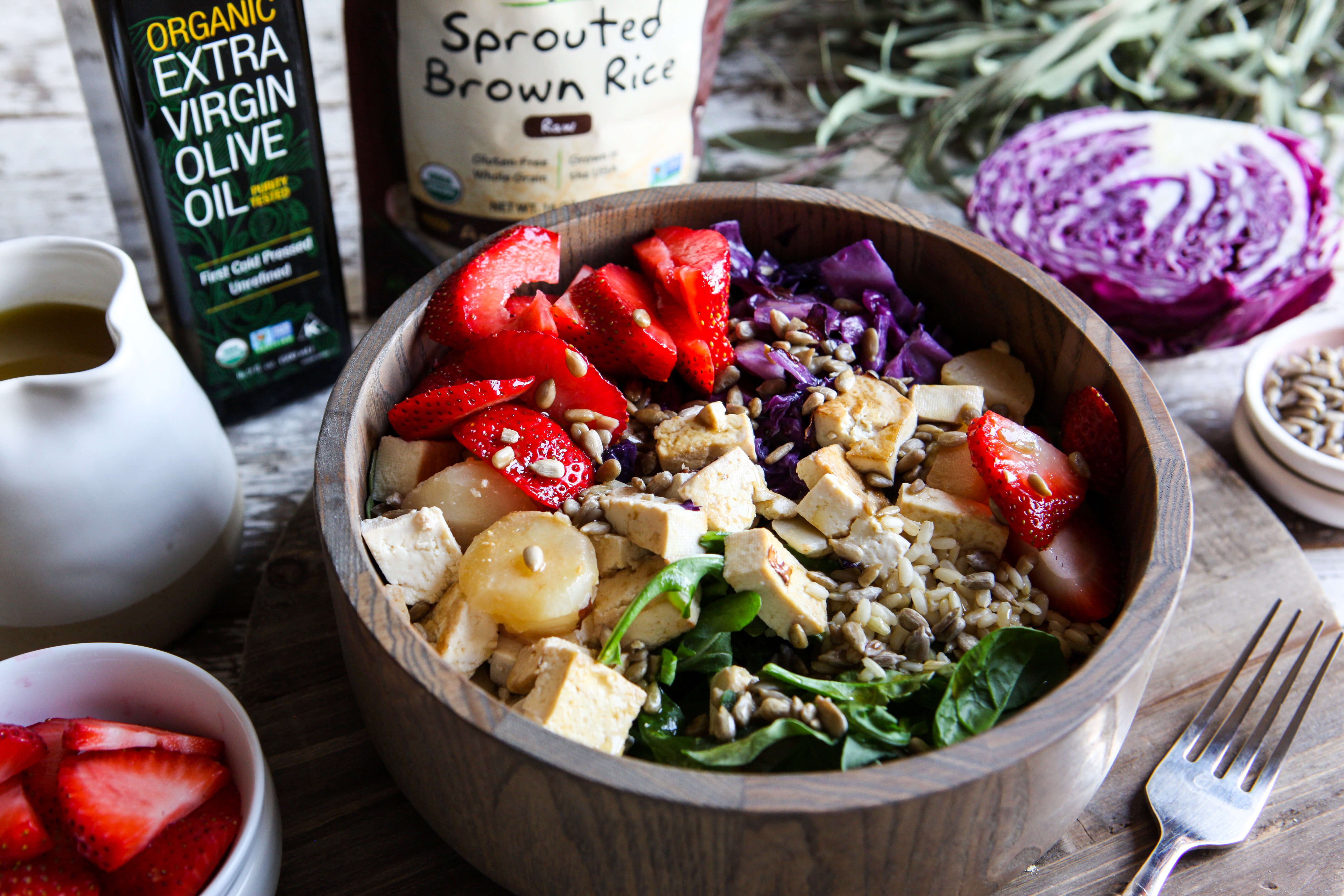 Light 'n Fresh Low-FODMAP Buddha Bowl agutsygirl.com recipe #lowfodmap #guthealing #SIBO #recipe #buddhabowl NOW Foods