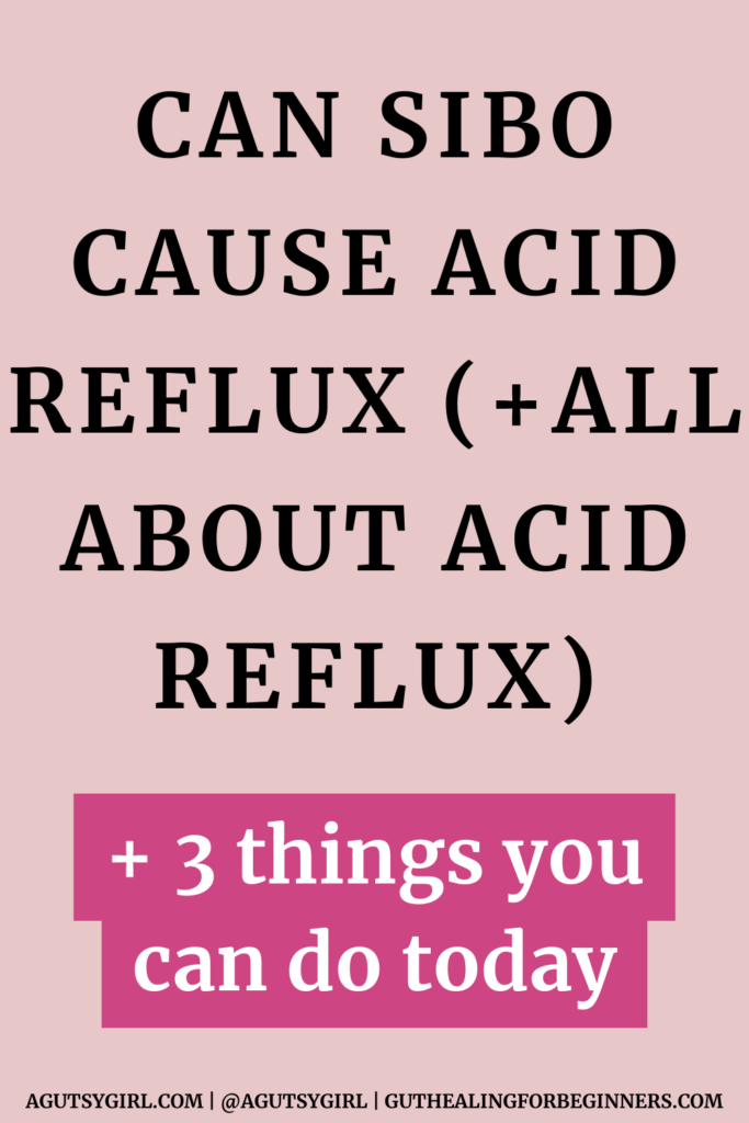 Can SIBO Cause Acid Reflux (+All About Acid Reflux) agutsygirl.com