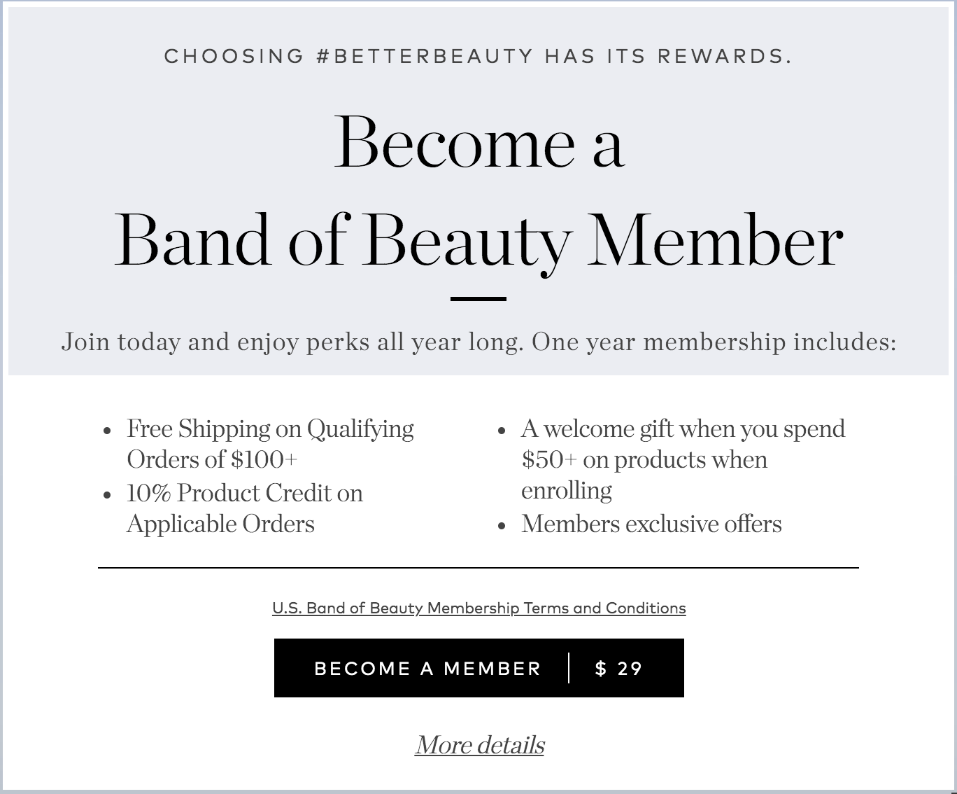 How to Get Free Shipping on Safer Skincare band of beauty membership agutsygirl.com #beautycounter #saferskincare #skincare #makeup