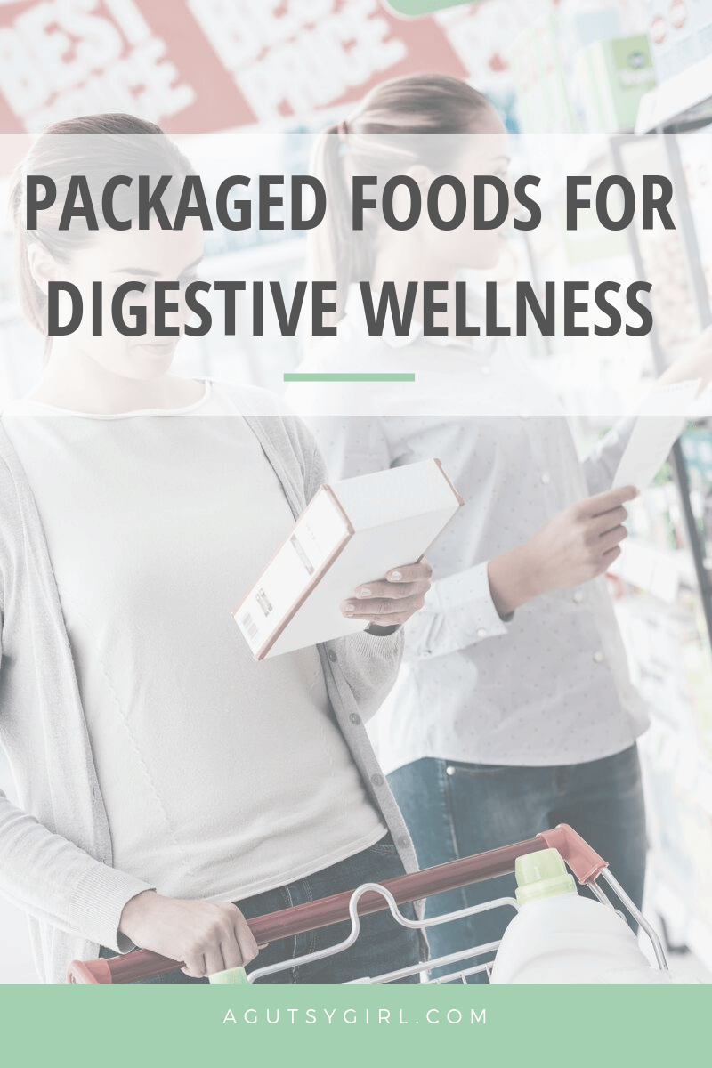 Packaged Foods for Digestive Wellness agutsygirl.com #travel #guthealth #healthyliving