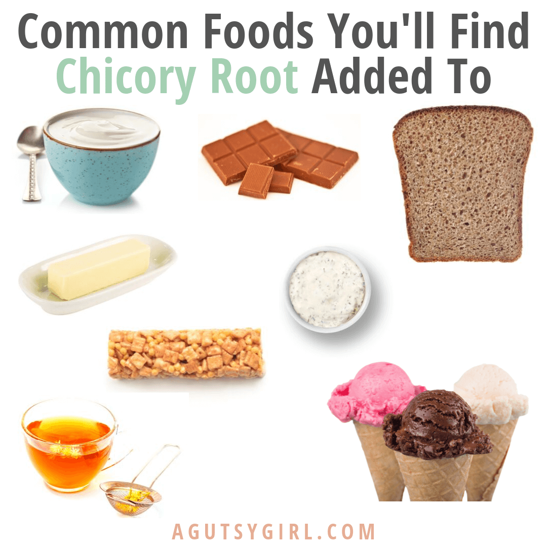 What is Chicory Root Common Foods You'll find chicory added to agutsygirl.com #chicory #healthyliving #fiber #guthealth
