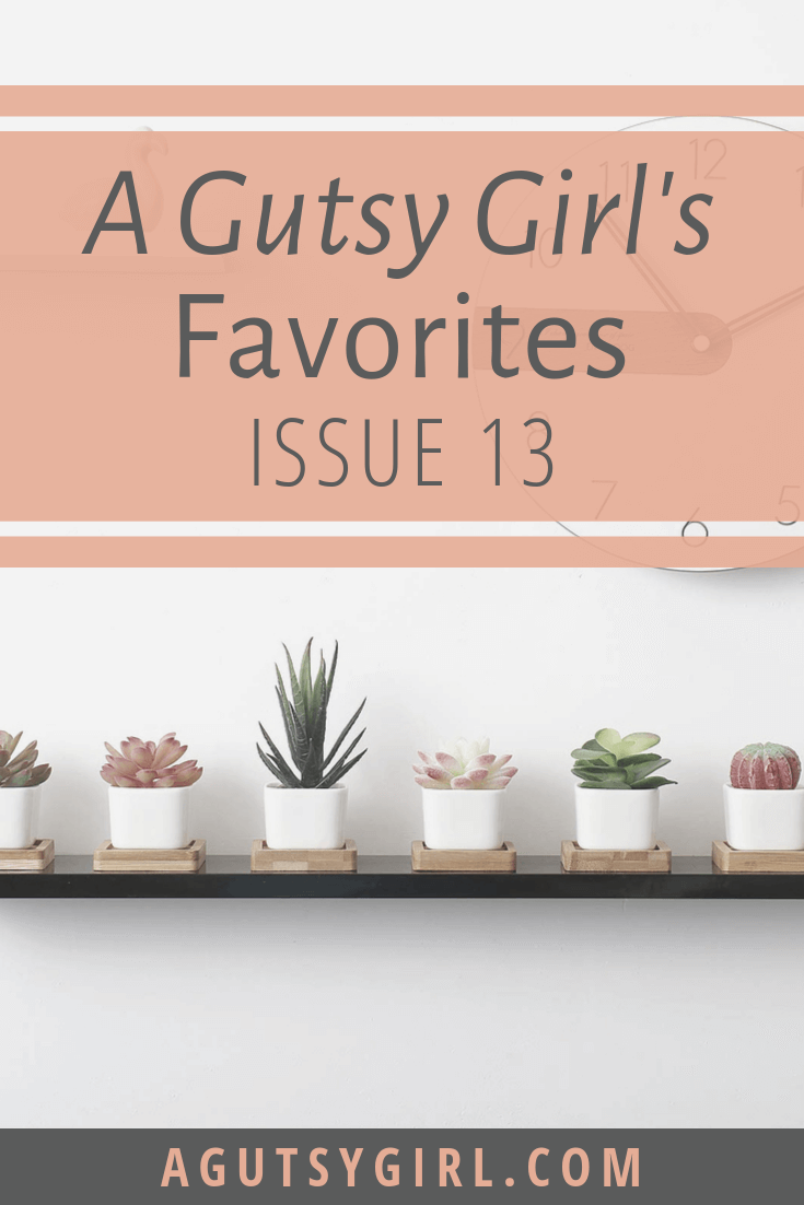 A Gutsy Girl's Favorites Issue 13 agutsygirl.com #favoritethings #reviews #productreviews #guthealth #lifestyle