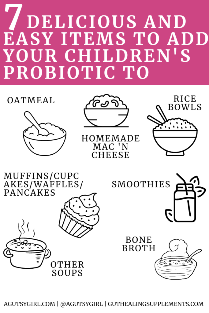 Best Probiotics for Children agutsygirl.com #probiotic #probiotics #children