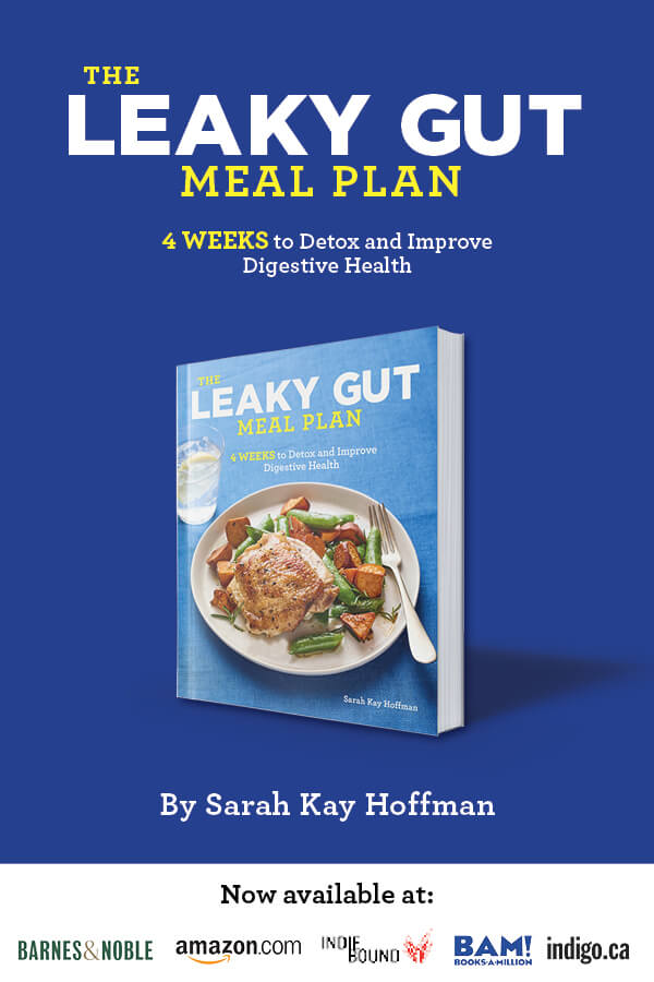 The Leaky Gut Meal Plan agutsygirl.com Pinterest #leakygut #guthealth #leakygutdiet #book