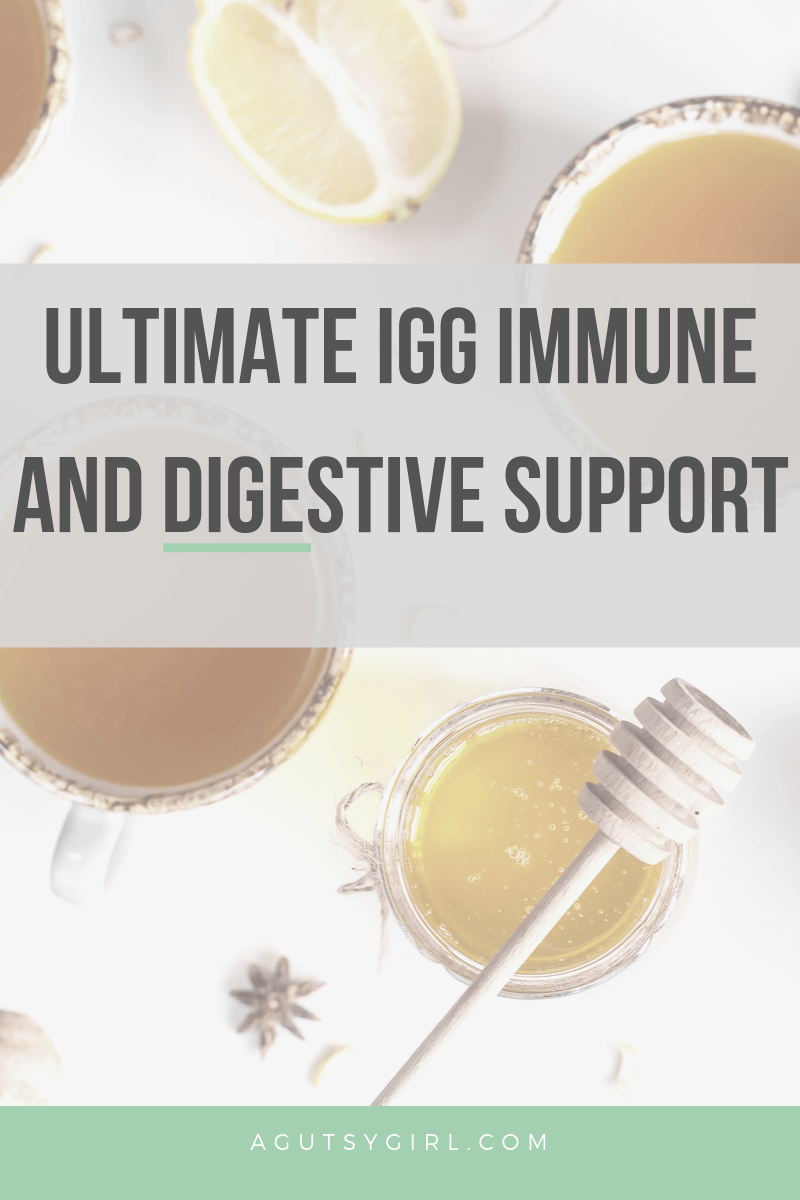 Ultimate IgG Immune and Digestive Support agutsygirl.com #igg #immune #immunesystem #supplement #guthealth