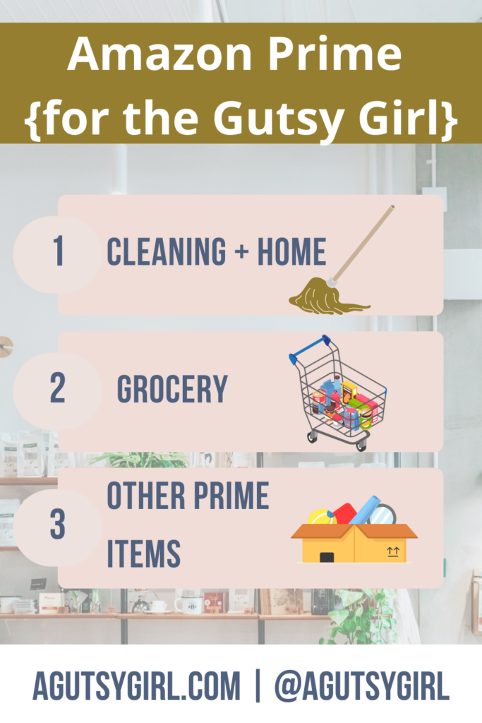 Amazon Prime {for the Gutsy Girl} agutsygirl.com #amazonprime #guthealth