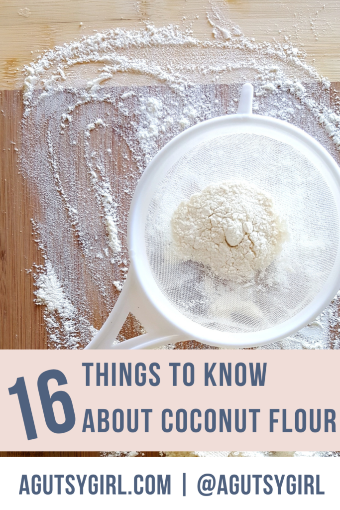How Long Does Coconut Flour Last agutsygirl.com #coconutflour #coconuts