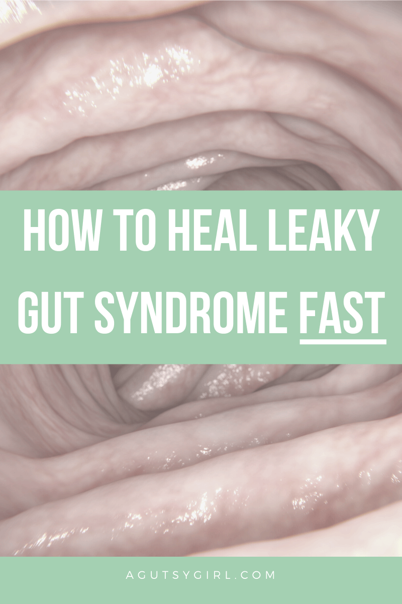 How to Heal Leaky Gut Syndrome Fast agutsygirl.com #guthealth #leakygut #leakygutsyndrome #ibs