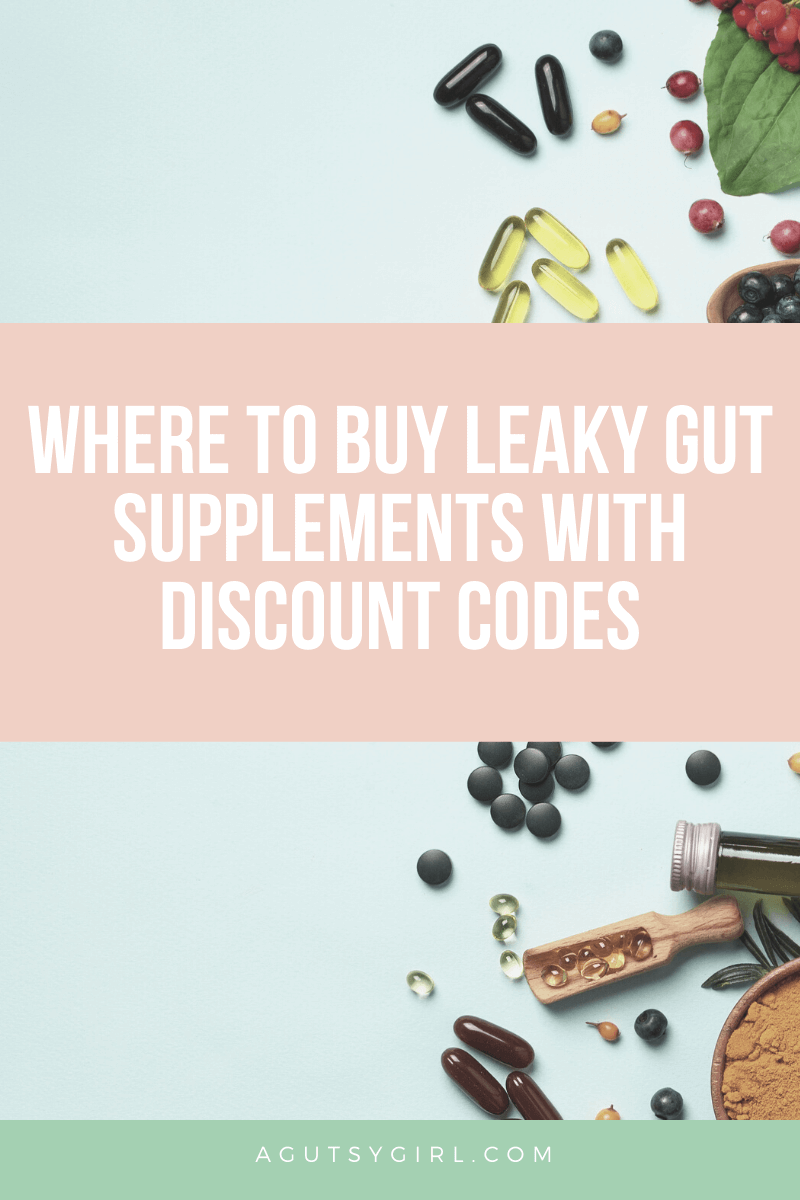 where to buy leaky gut supplements with discount codes agutsygirl.com #leakygut #guthealth #leakygutsyndrome #supplements